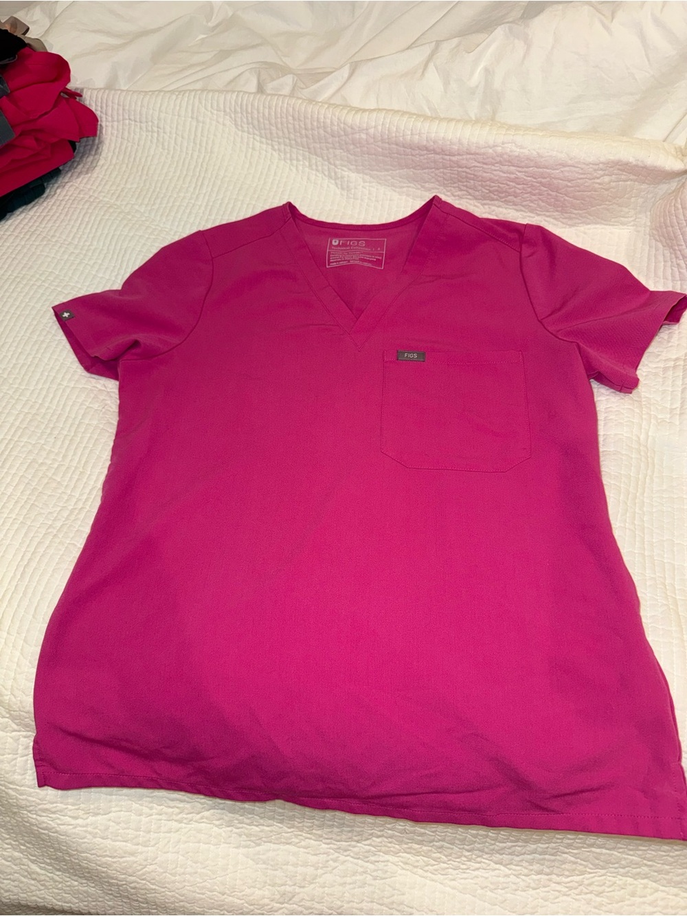 Figs Catarina Scub Top